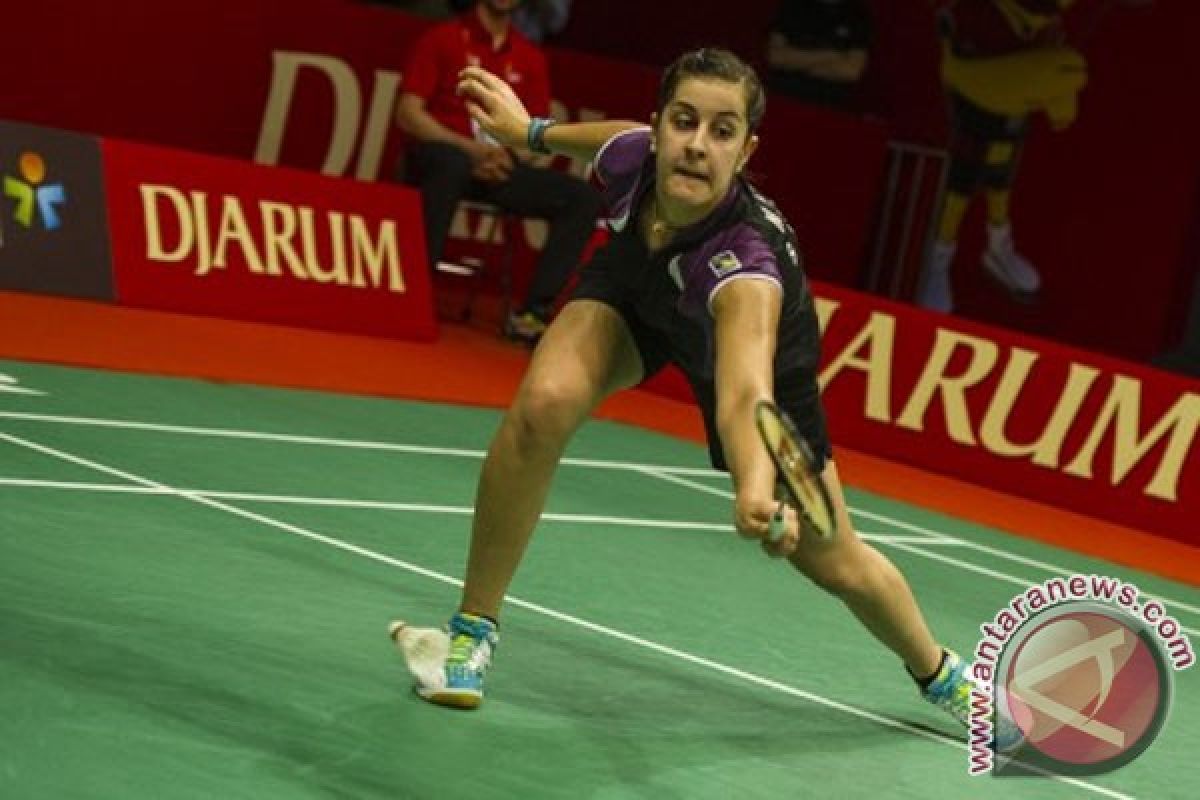 Carolina Marin akui sempat gugup hadapi wakil Malaysia