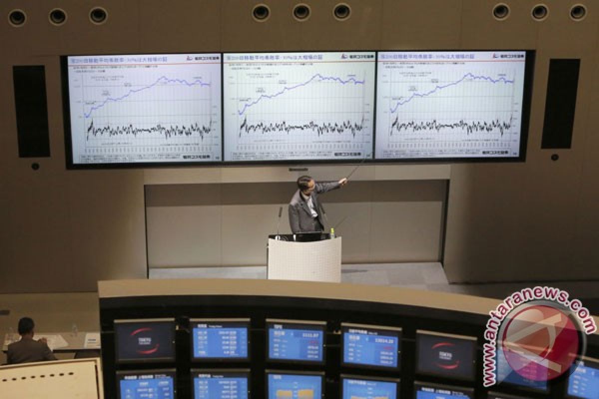 Bursa saham Tokyo ditutup turun 0,44 persen