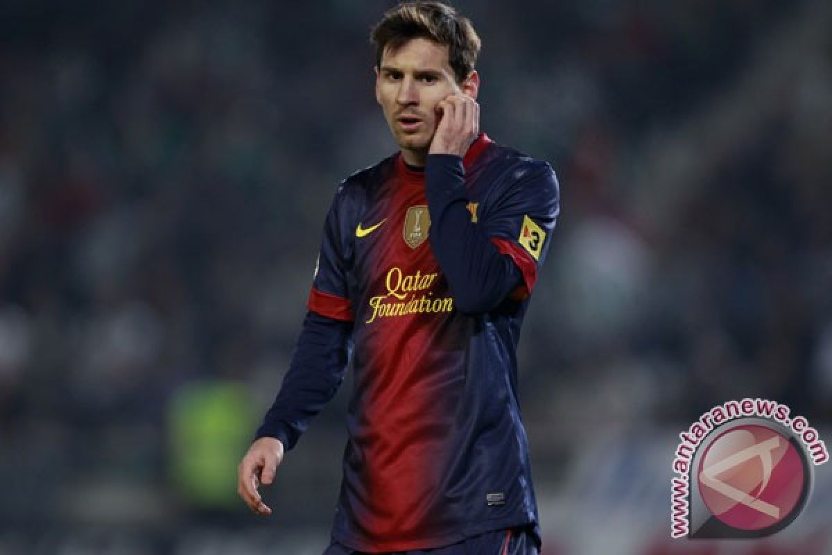 Messi cetak dua gol saat kembali dari cedera