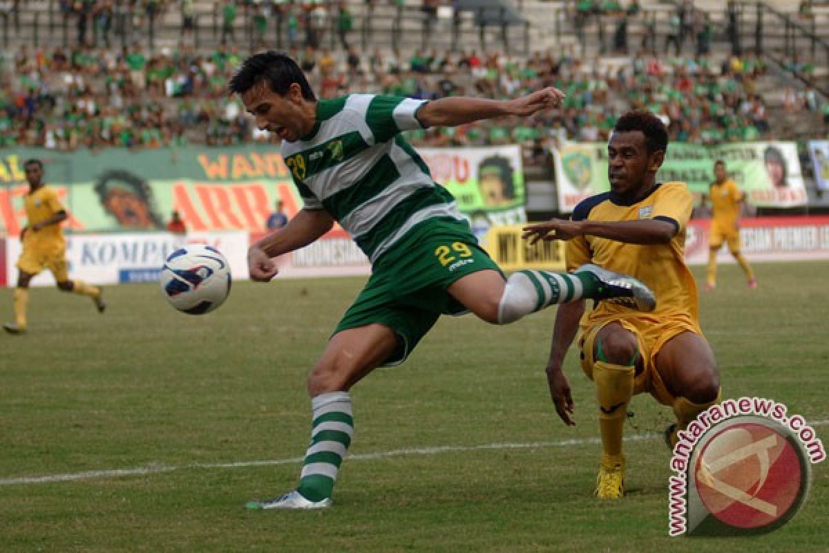 Persebaya 1927 menang tipis 2-1 atas Perseman