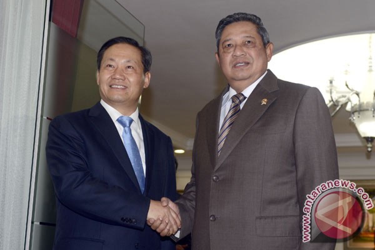 President Yudhoyono receives delegation of Quangxi`s Communist Party