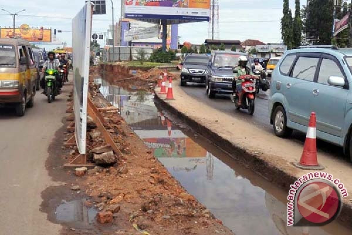 Jembatan layang Jakabaring segera rampung