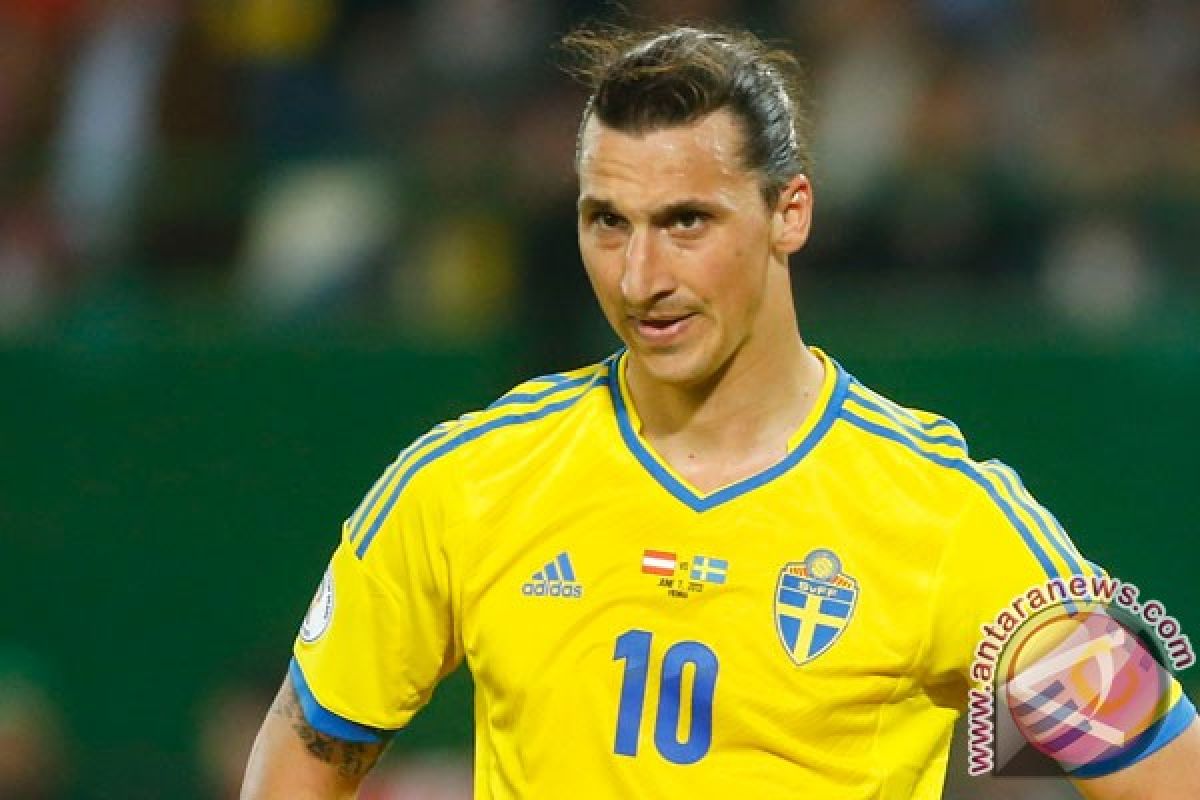 Ibrahimovic tidak menjadi pemain inti saat lawan Rusia