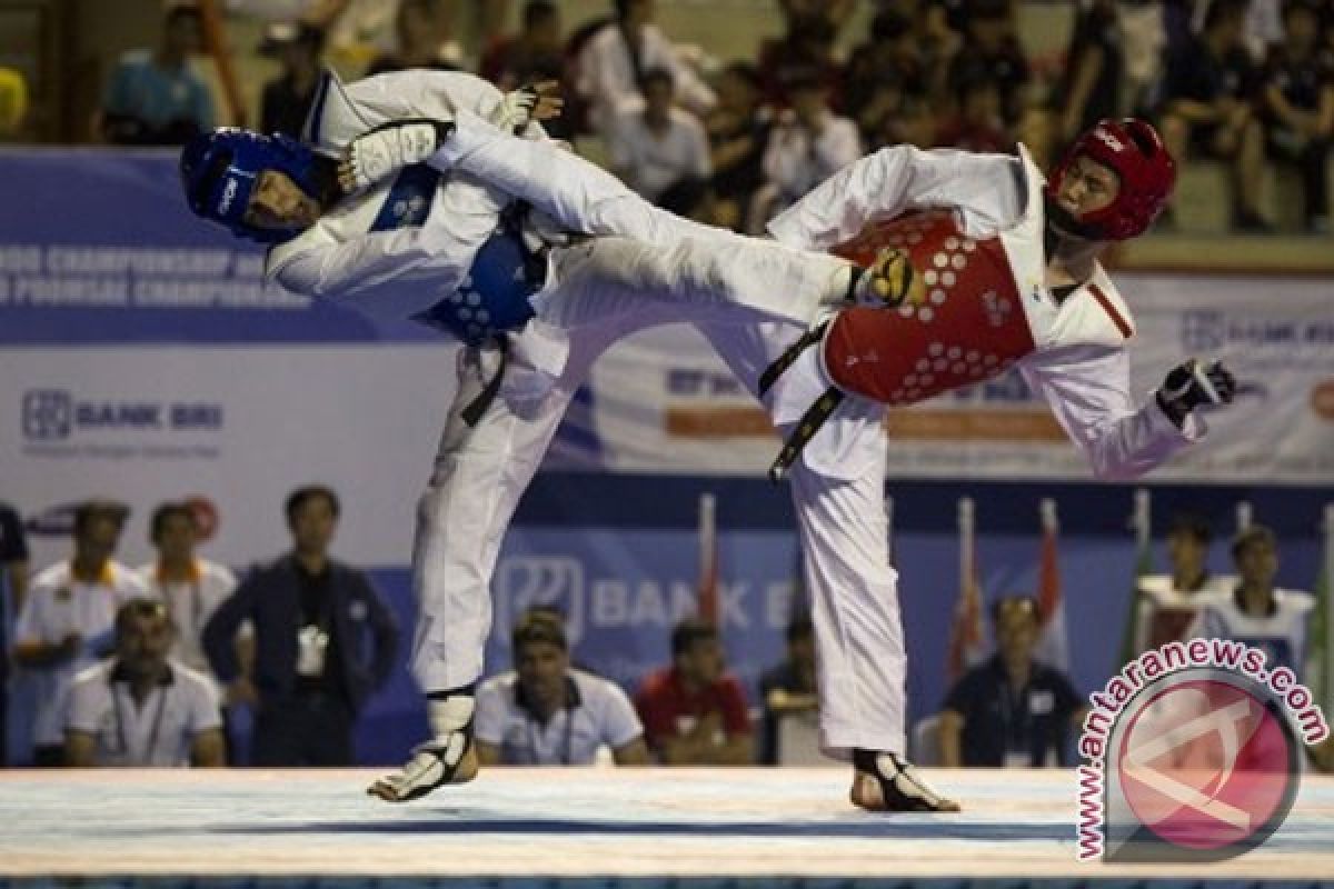 Taekwondo Indonesia raih emas di Gold Cup Hongkong