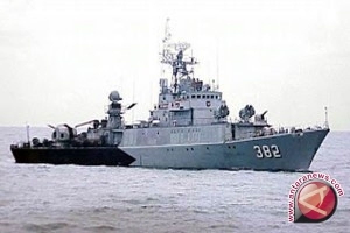 Warship Docked In Trisakti