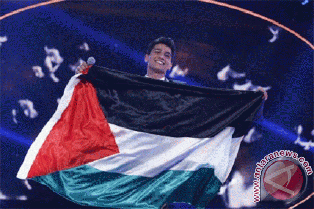 Rakyat Palestina rayakan kemenangan Mohamed "Arab Idol" Assaf