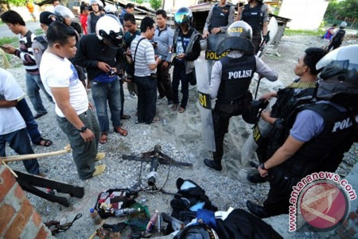 Polisi tangkap belasan pelaku bentrok di Sigi