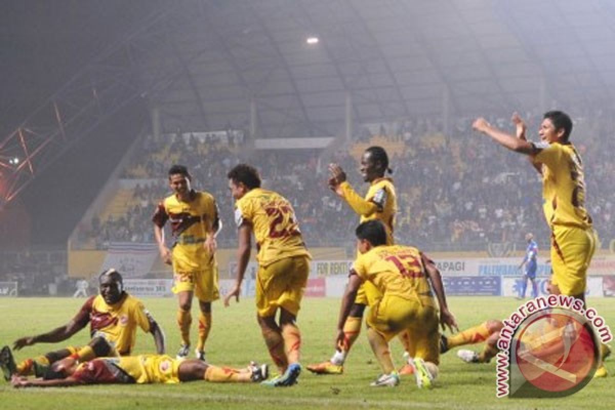 Sriwijaya FC hajar Perseru Serui 8-0