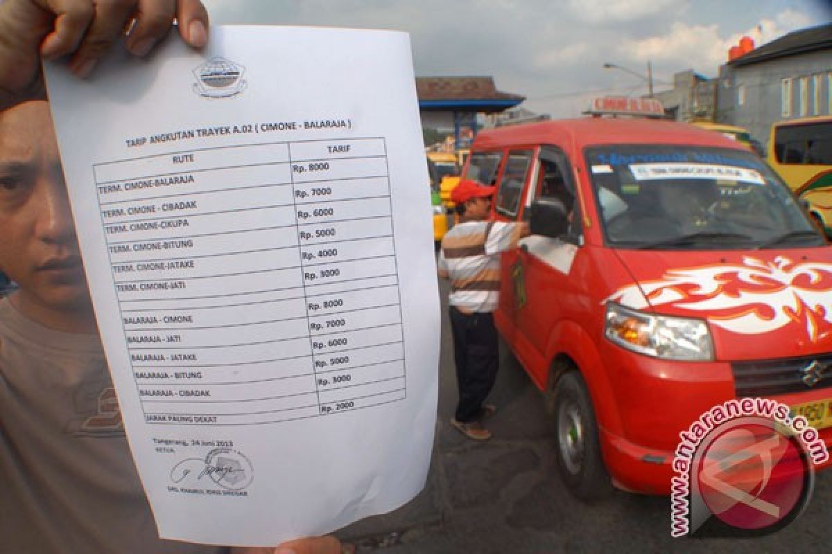 Tarif angkot Pekanbaru naik 44 persen