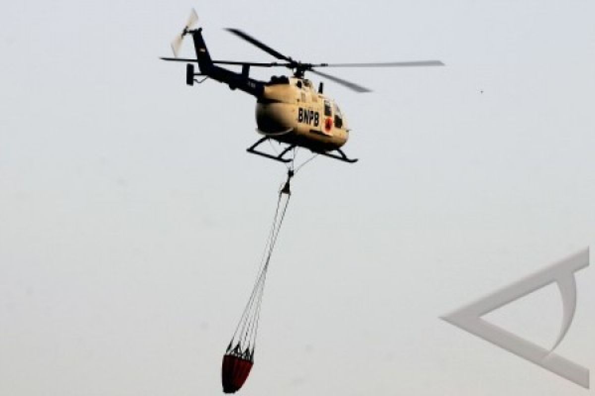 Pemerintah pusat bantu dua helikopter untuk padamkan kebakaran di Riau