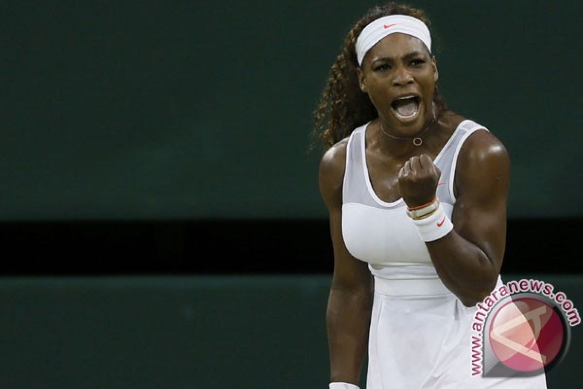 Serena ke 16 besar setelah kalahkan Date-Krumm