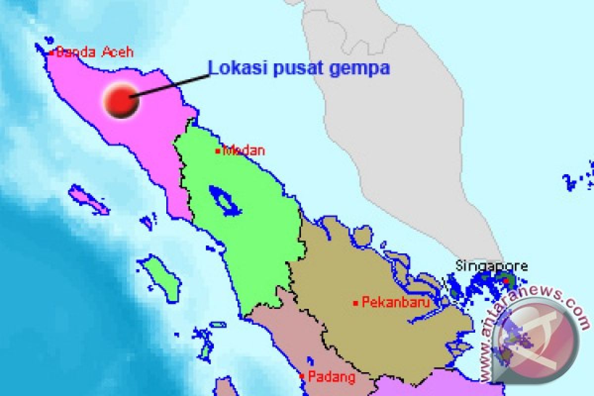 Five found dead after strong quake in Aceh