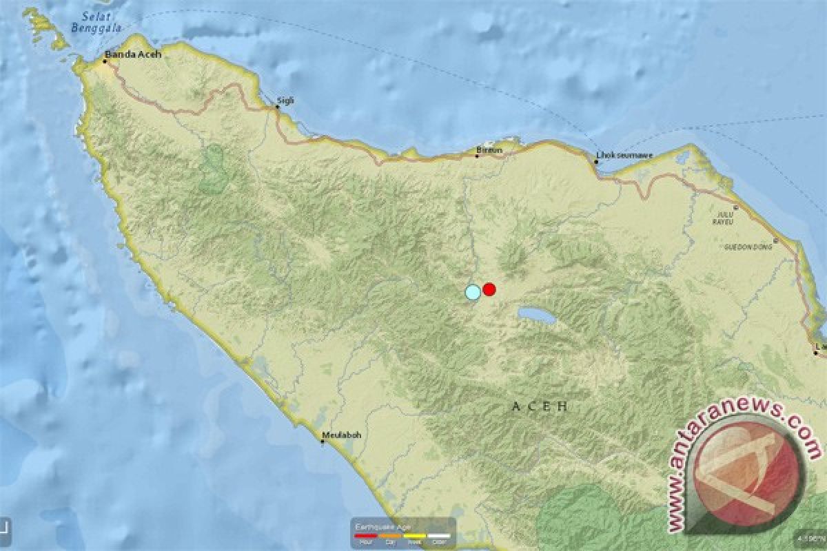 Gempa susulan 5,5 skala richter landa Aceh