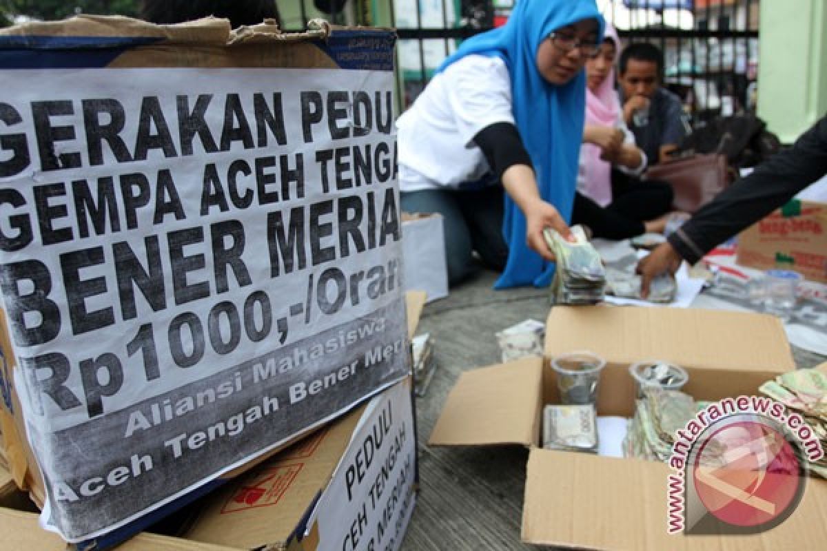 Bantuan gempa Aceh terus mengalir