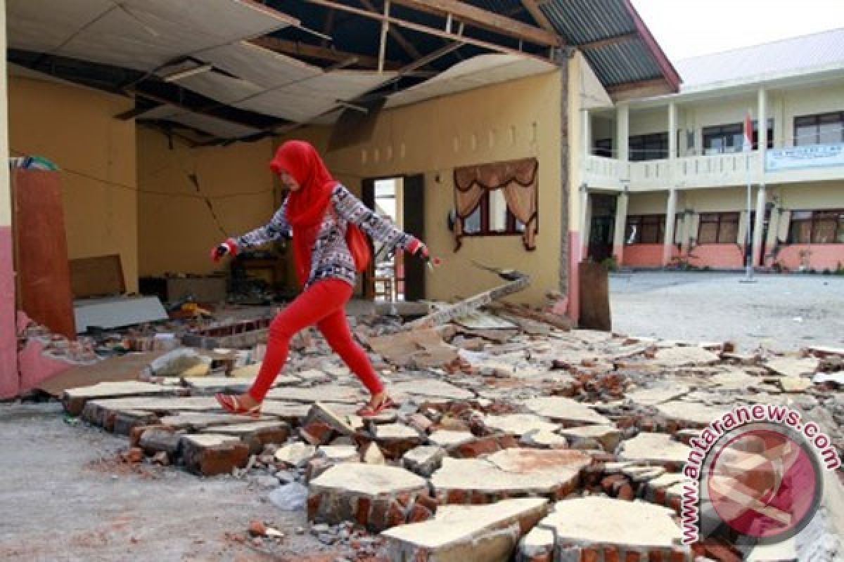 314 gedung sekolah rusak akibat gempa di Aceh