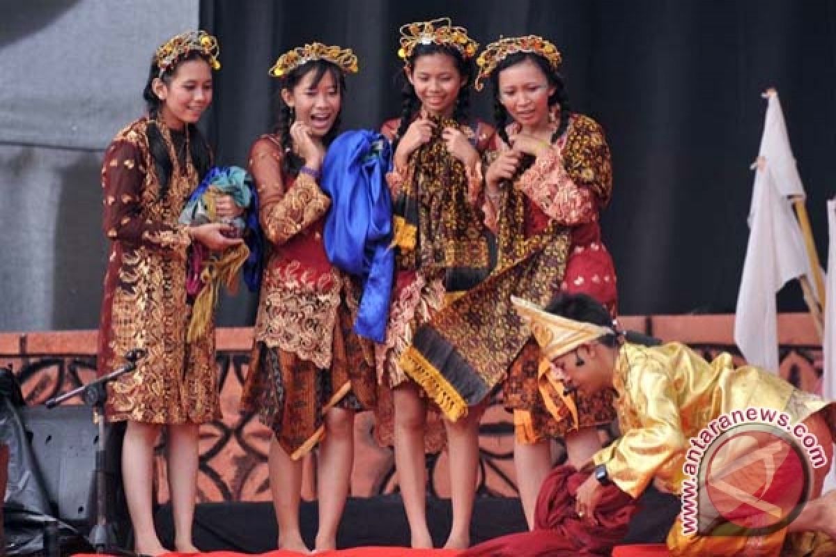 Kesenian tradisional akan meriahkan Festival Sriwijaya