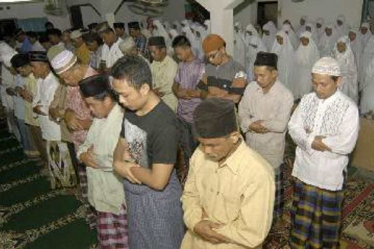 Jamaah Naqsabandiyah Shalat Idul Adha 31 Agustus