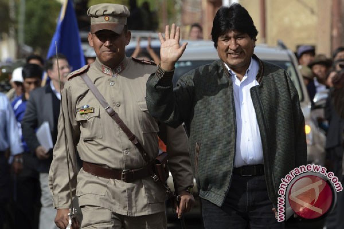 Mantan presiden Bolivia Evo Morales angkat kaki ke Meksiko