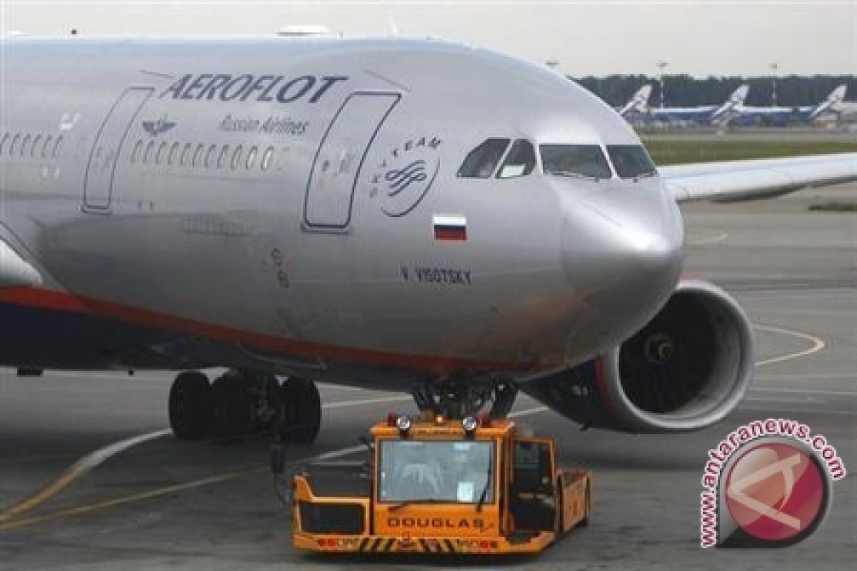 Aeroflot tambah penerbangan ke Bali, Minggu  evakuasi warga Rusia