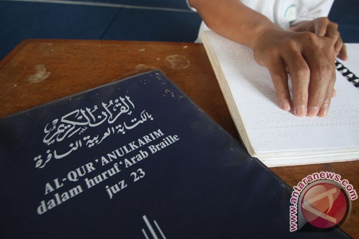 PKPU sebar Quran braille sebelum Ramadhan