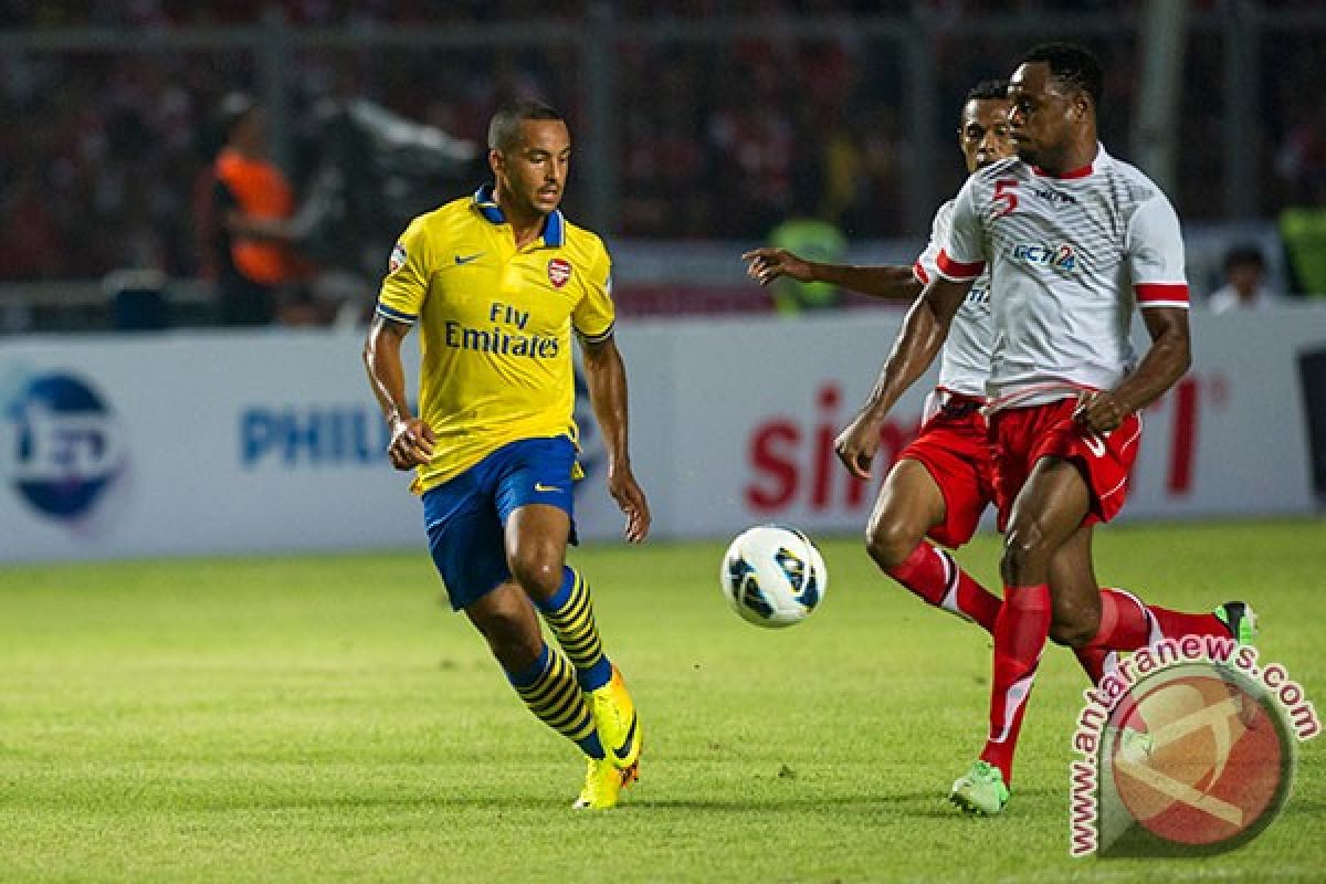 Indonesia sementara tertinggal 0-1 dari Arsenal