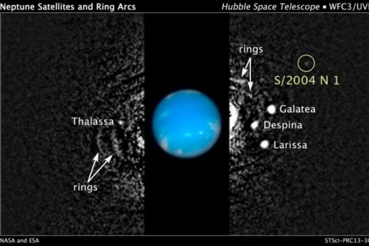 Hubble temukan bulan baru Neptunus