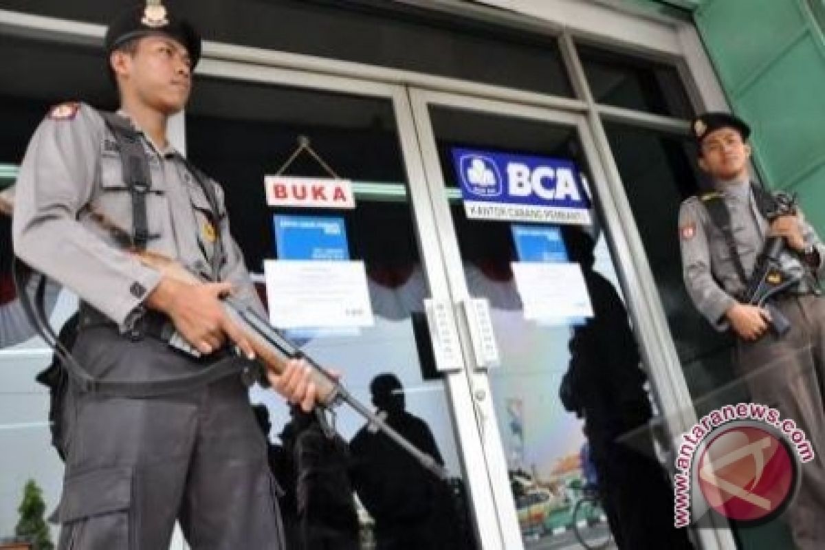 Polres Bangka Perketat Penjagaan di Bank