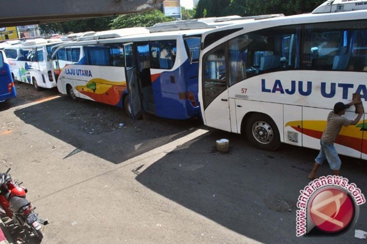 Bus Mudik Laik Jalan baru 60 Persen