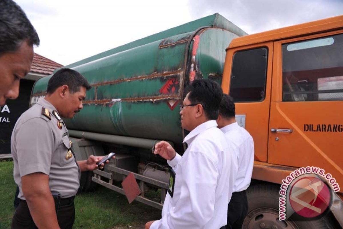 Polres Musirawas amankan truk angkut minyak mentah ilegal