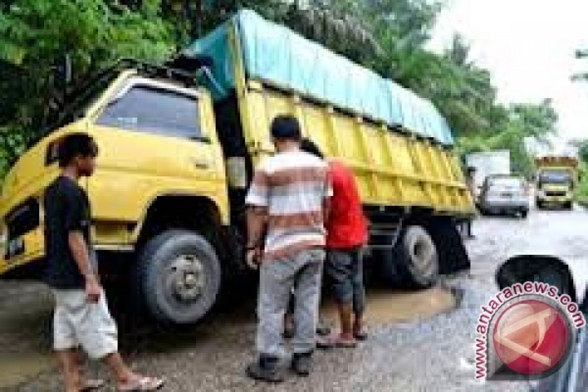 Ini titik kerusakan parah Trans Kalimantan Kalimantan Selatan