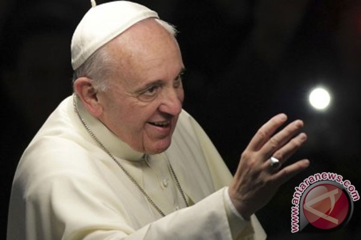 Tahun baru, Paus Fransiskus imbau hentikan perang