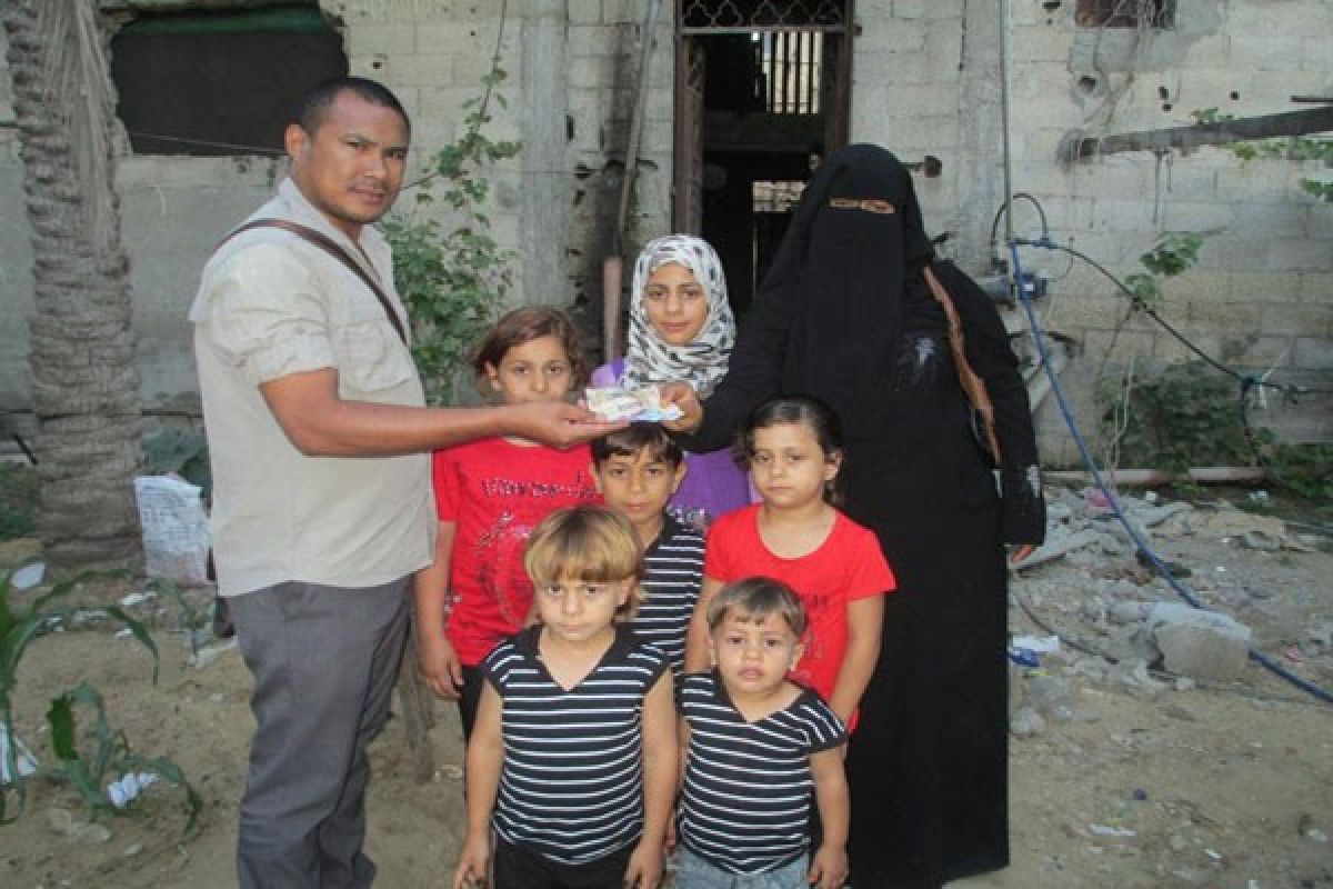 Relawan di Gaza terima penyaluran zakat Indonesia