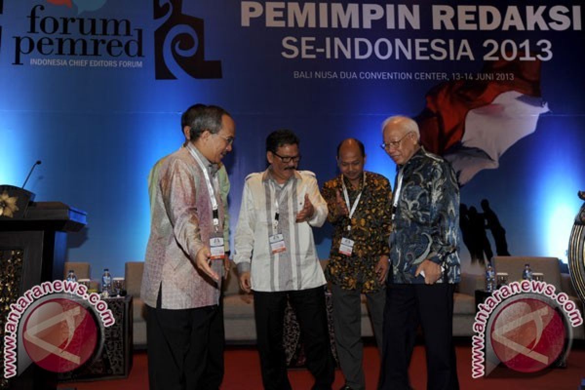 Forum Pemred kukuhkan pengurus baru 2013-2015