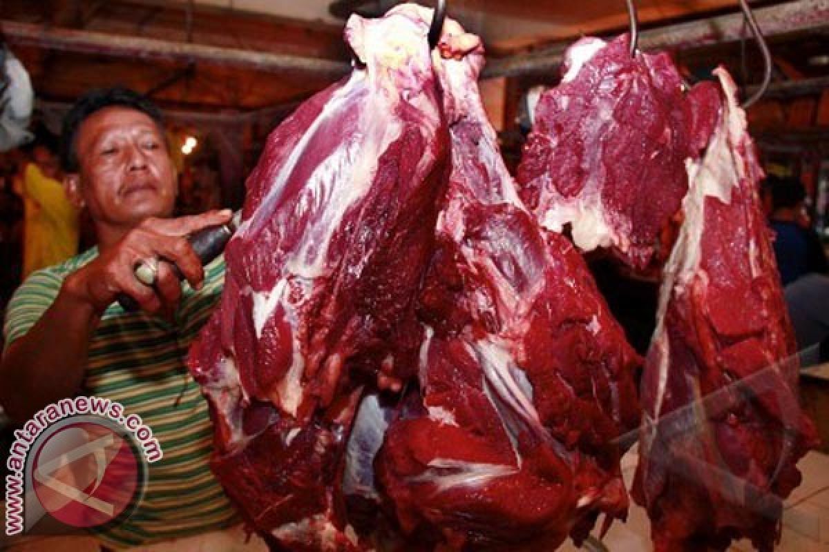 Harga daging di Palu melonjak tajam