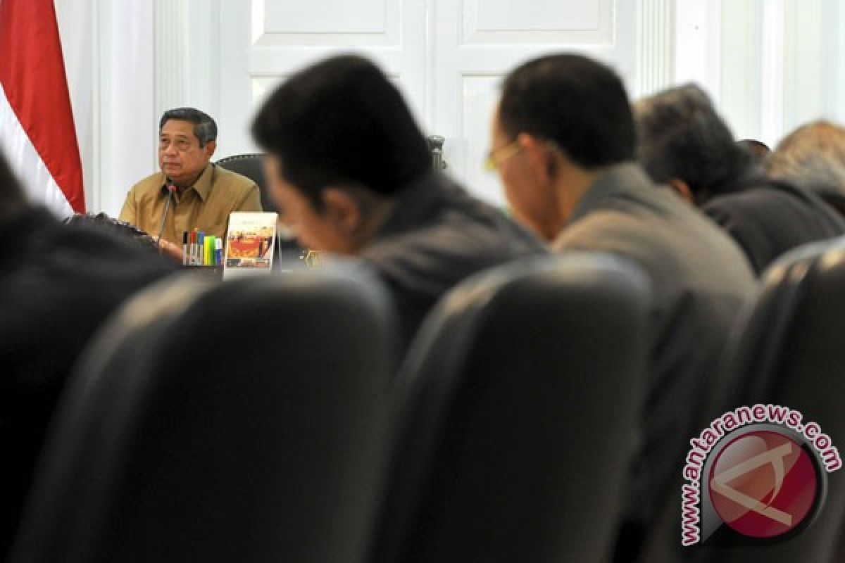 Presiden sidang kabinet bahas pemilu dan ekonomi