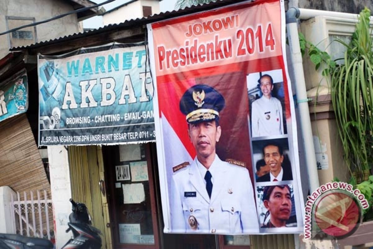 Palembang jadi tempat pengumpulan tanda tangan dukung Jokowi