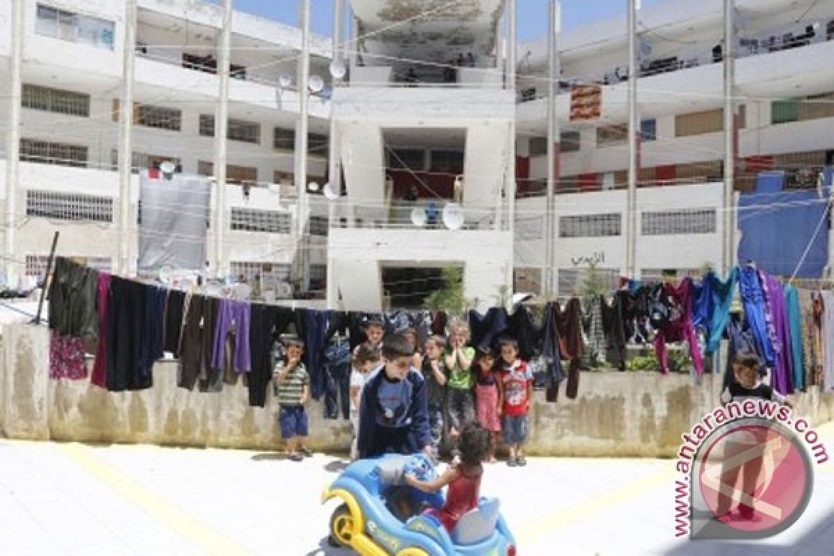 PBB kirim bantuan lewat udara buat anak pengungsi Suriah