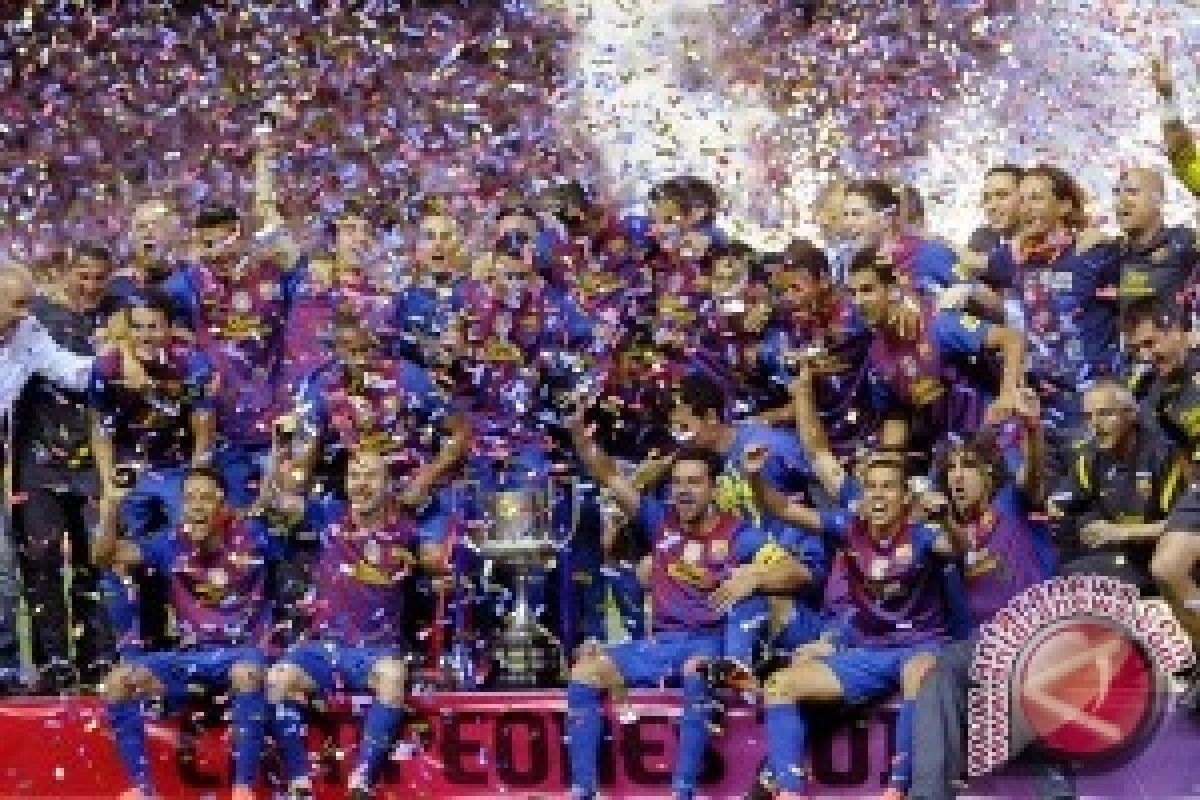 Barcelona raih gelar Liga Spanyol setelah kalahkan Deportivo