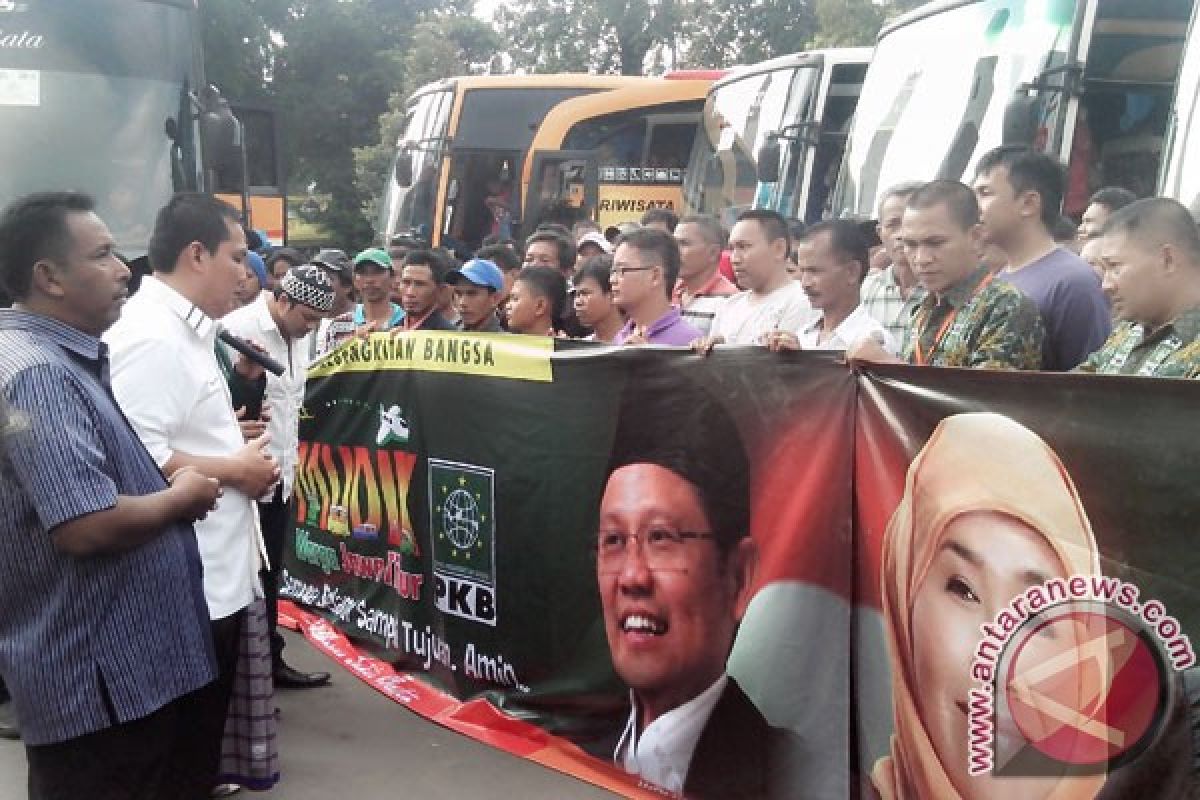 PKB berangkatkan lebih dari 1.000 pemudik dengan 27 bus