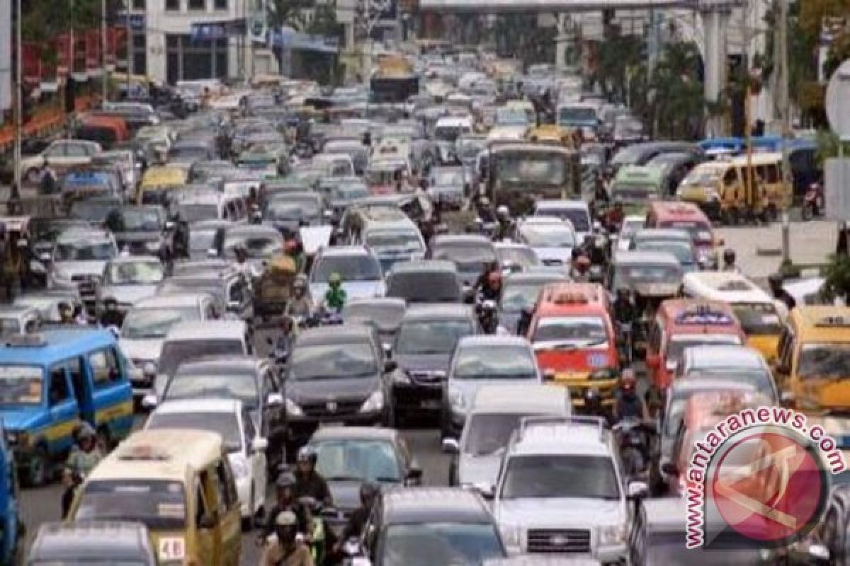 Medan macet dua hari jelang Lebaran