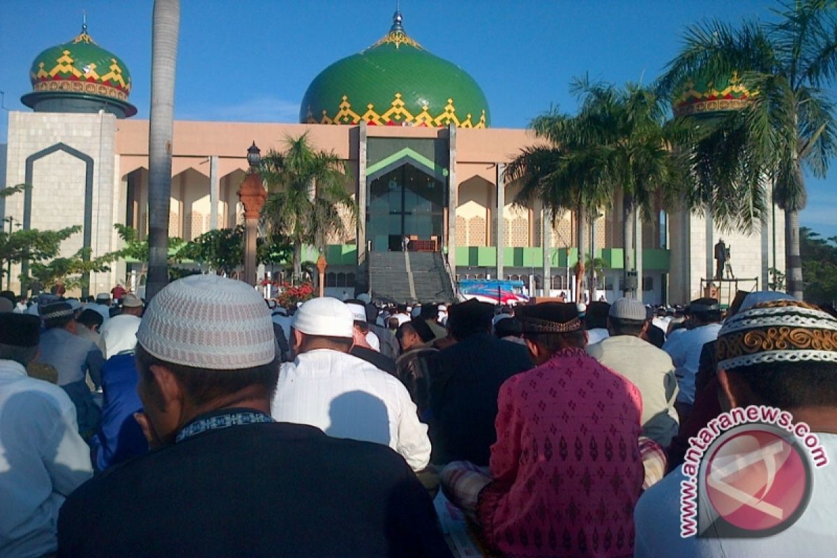 Sejumlah Masjid Di Palu Laksanakan Shalat GMT