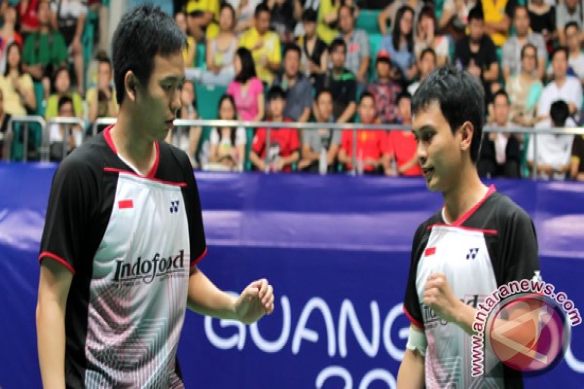 Ahsan/Hendra gagal ke perempat final