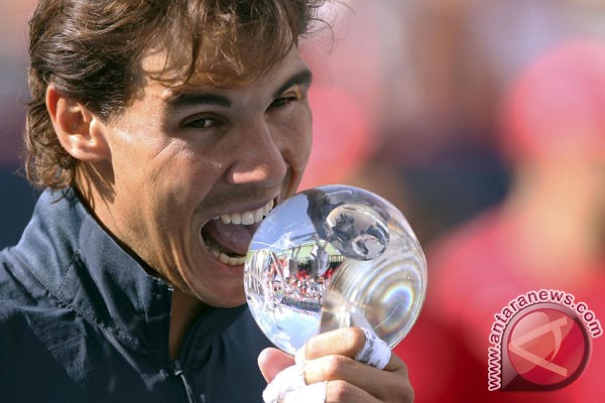 Rafa Nadal resmi nomor satu dunia