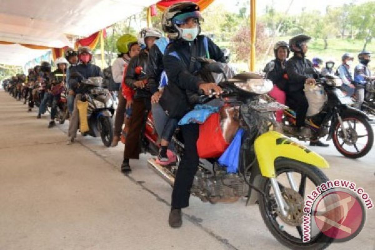 Arus balik pemudik di Bakauheni mulai lengang