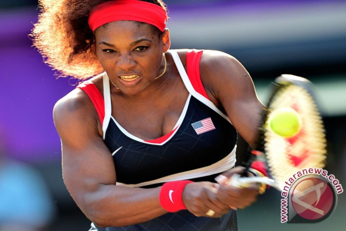 Serena tahan pemain muda dan maju ke perempat final