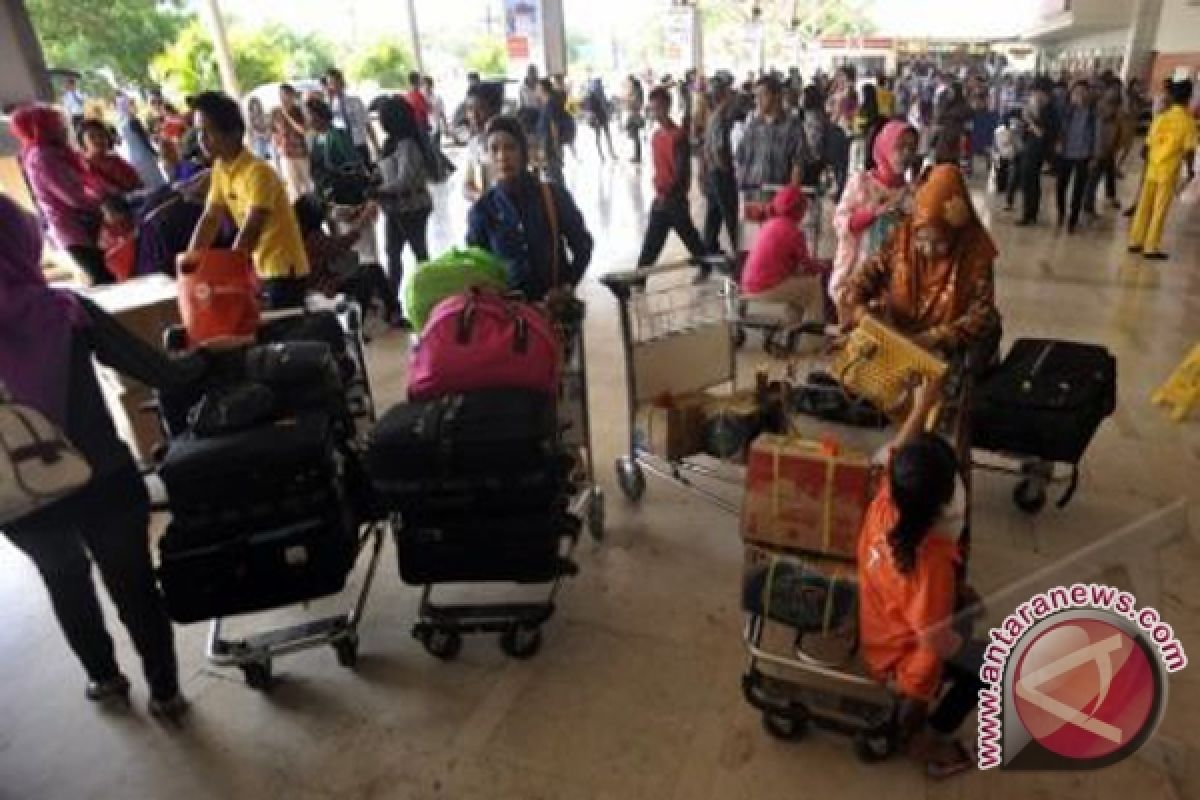 Penumpang di Sejumlah Bandara Kalsel Menurun