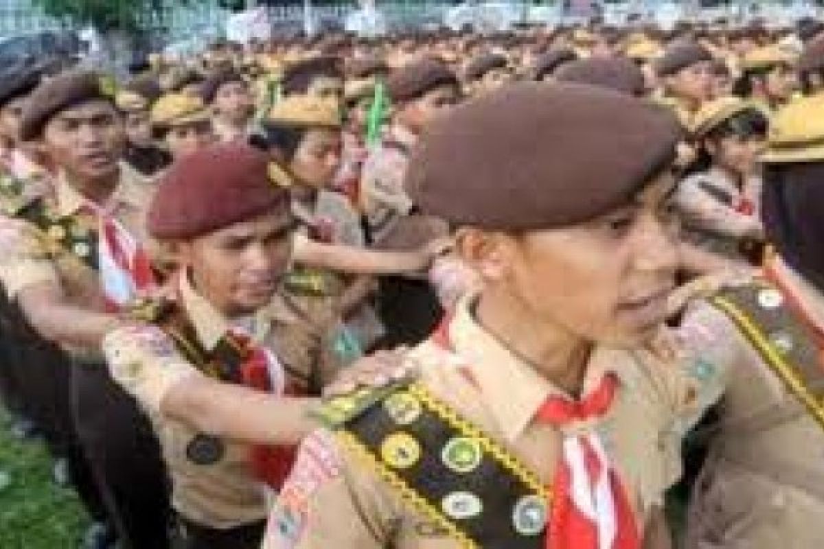  Bupati Lantik Pengurus Gerakan Pramuka Dharmasraya