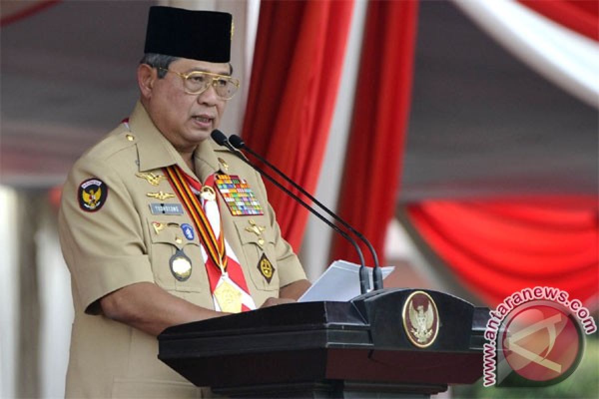 Presiden minta pendidikan pramuka cegah radikalisasi