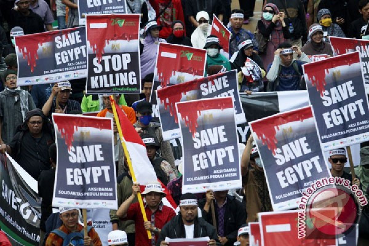 Indonesia`s stance on Egypt`s crisis matches its constitution