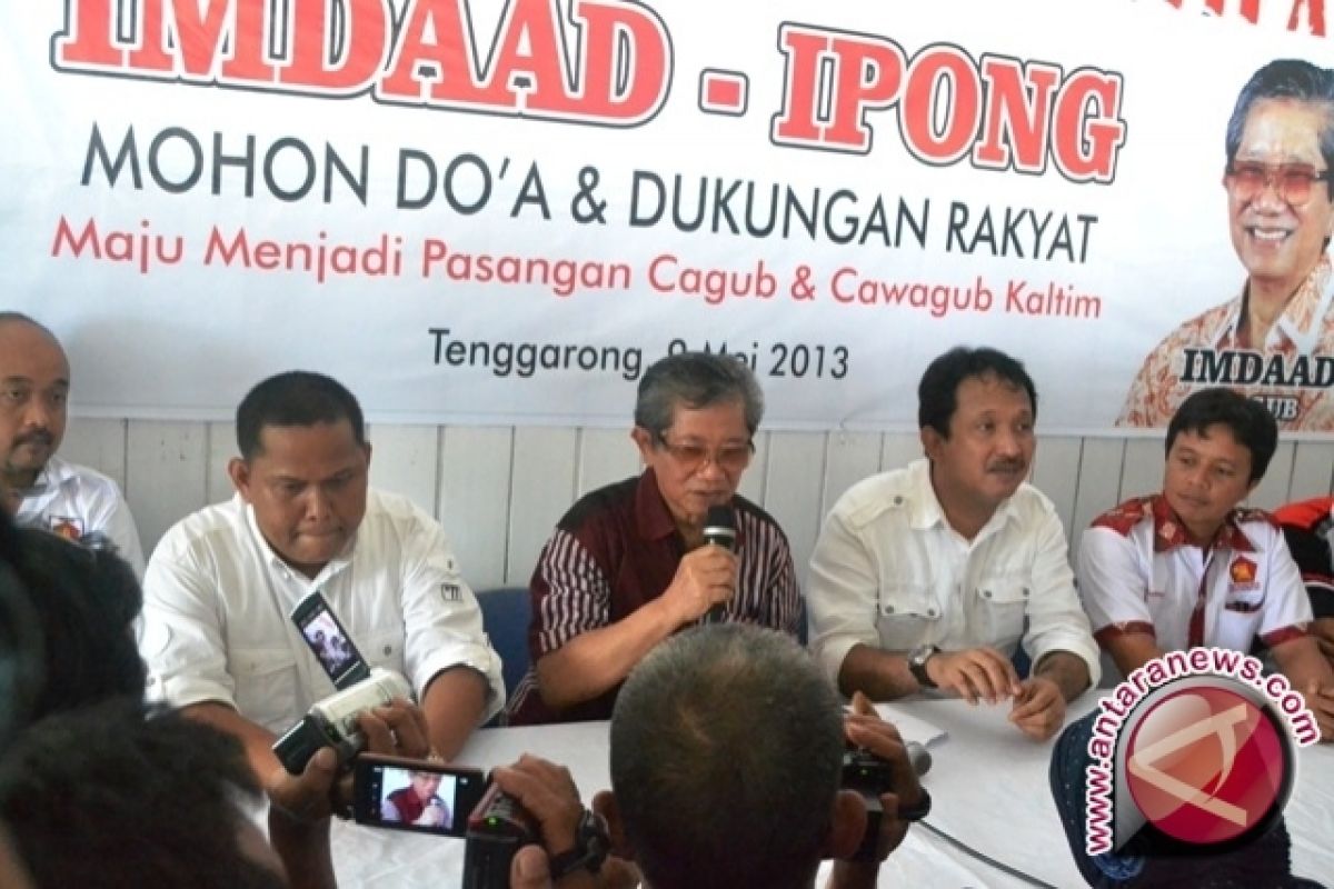 Imdaad-Ipong Laporkan Bawaslu Terkait Alat Peraga 